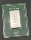 Royal Mint 100g Fine Silver Bullion Bar 999.9 Purity Sealed