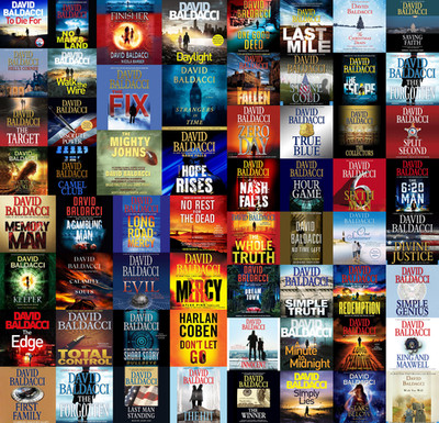 David Baldacci Audiobook Collection (63 MP3 Audiobooks on USB or DVD)*