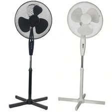 Pedestal Fan 16" inch with 3 Speed, Quite Standing Cooling Fan Bedroom & Office