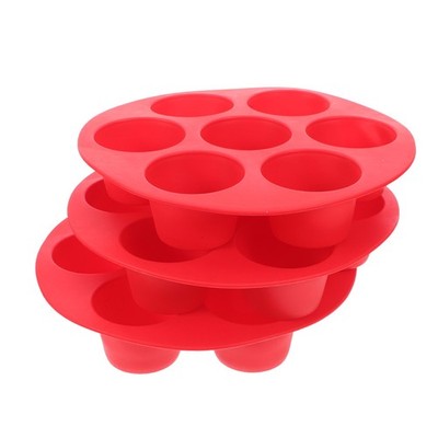 3 PCS Air Fryer Waffle Pan Silicone Muffin Pans Mini Baking Cups
