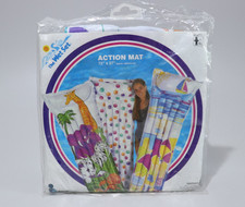 Vtg NEW Intex The Wet Set Action Mat Balloon Print Pool Float Style 59711 72x27