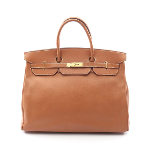 Hermes Birkin 40 Handbag Brown #RCB5906