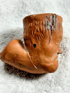 CIVIL WAR ERA PRESIDENT U.S. GRANT CLAY FACE PIPE