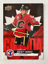2022 National Hockey Card Day CAN-12 Theoren Fleury Hockey Heroes