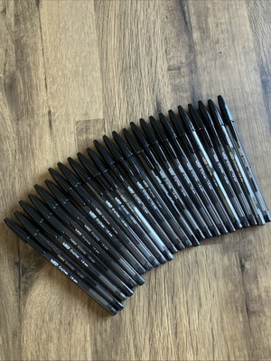 BIC Cristal 1,6 mm FETT/SCHWARZ Feder Schwarz Kugelschreiber, BIC NR.: 880648 (25 STIFTE)