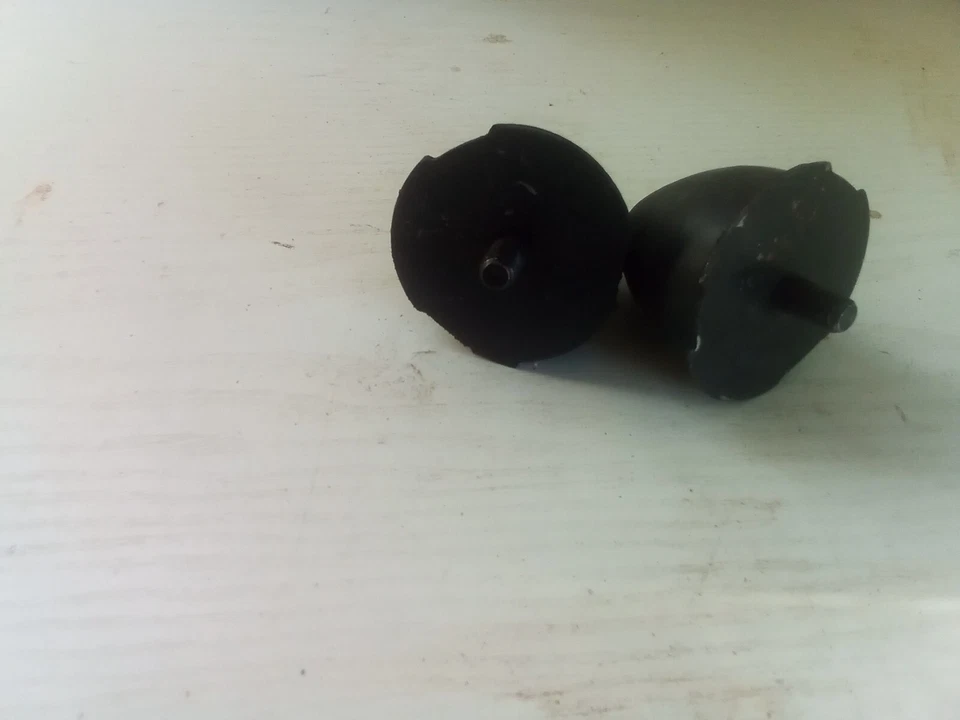 Peugeot 203 204 304 403 404 bloque goma eje delantero original par Foto 3 de 3