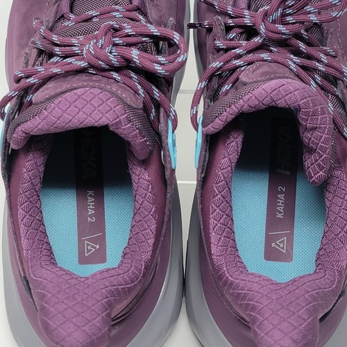 Hoka One One Kaha 2 Low GTX Womens Sz 10 Hiking Shoe Grape Wine 1123191/GWCS New - Picture 9 of 10