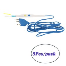 5Pcs High Frequency Monopolar Diathermy Cautery Electric Knife Pen Leep
