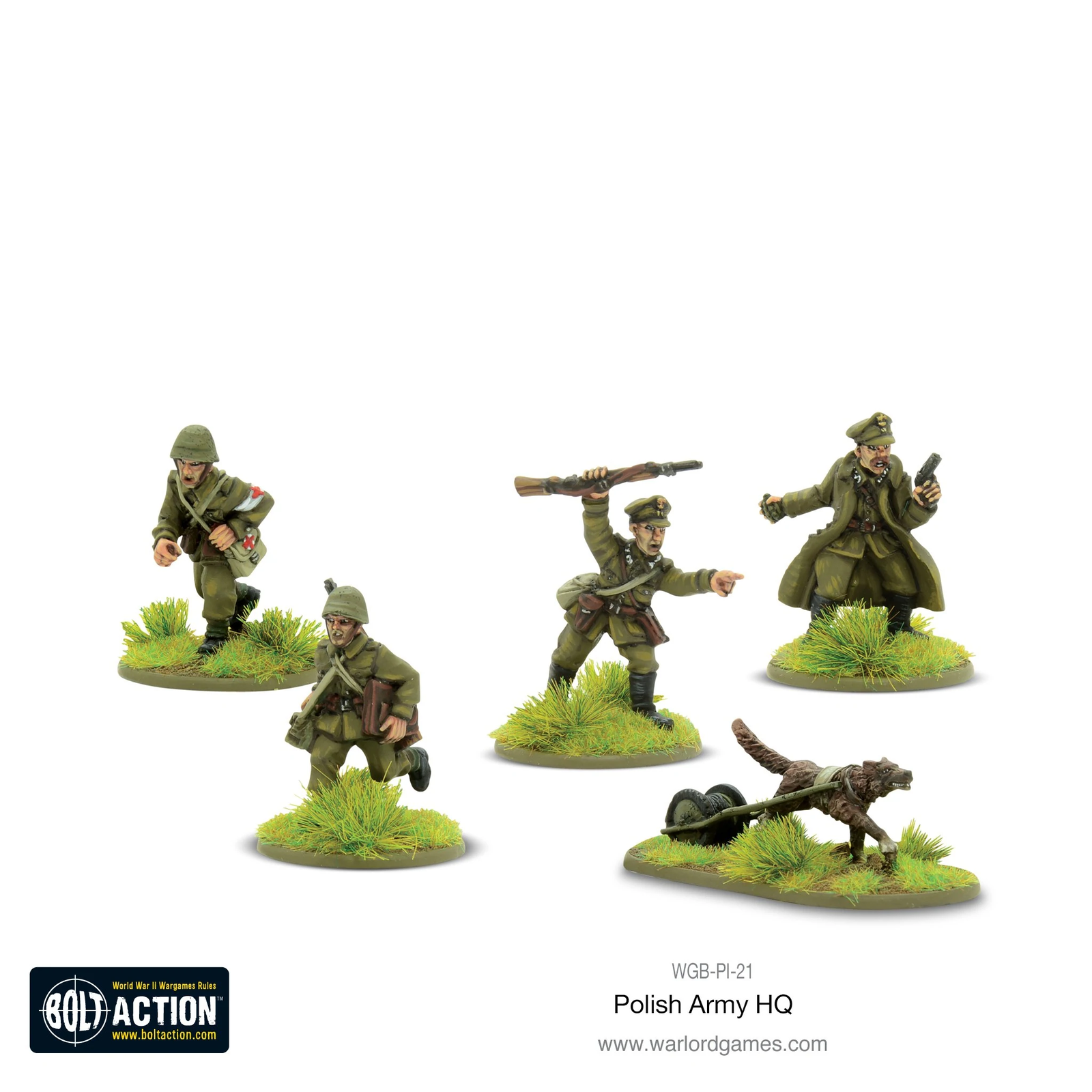 Bolt Action - Polish HQ - Warlord Games