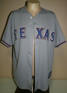 texas rangers gray jersey