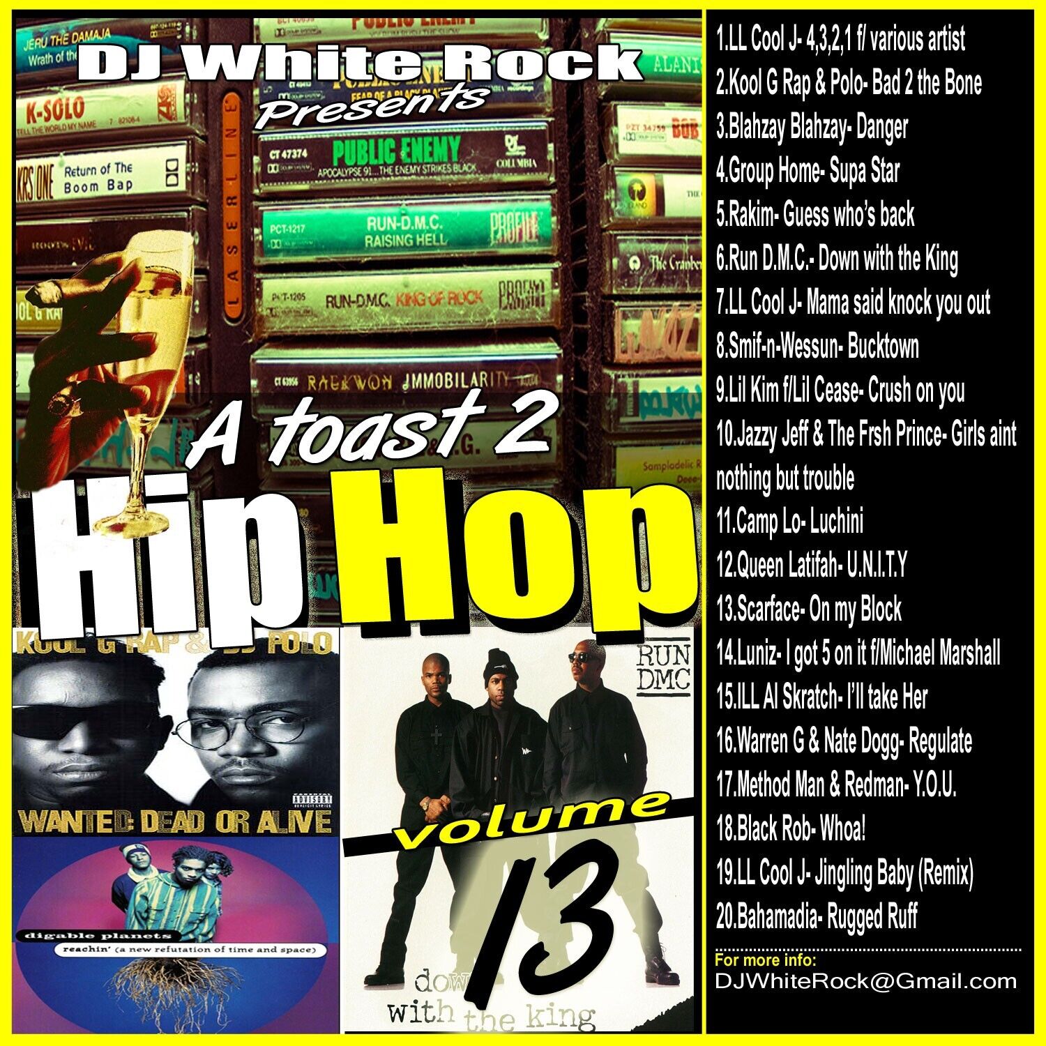 DJ White Rock A Toast to Hip Hop vol.10