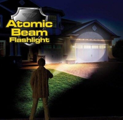 atomic beam rechargable flashlight SureFire Stiletto Pro II lumen LED flashlight is perfect for camping Atomic Beam 1200 lumens Black