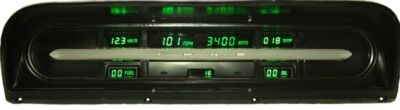 Intellitronix 1967-1972 Ford Truck LED Digital Panel DP1009 - Green DP1009G