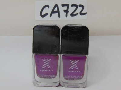 LOT OF 2 SEPHORA FINGER NAIL POLISH FORMULA X SEALED NEW COLOR HYPNOTIC EFFECTS