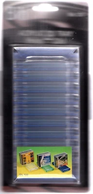 1 x Acrylic CD Tray, blau-durchsichtig (Holds 10 CD's) / Bib 720 / Neuware - Bild 1 von 2