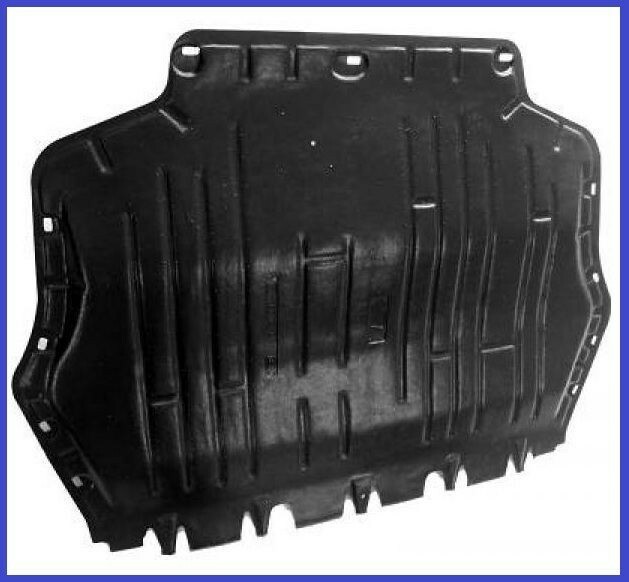 Cache sous moteur diesel pour Skoda Octavia et VW Caddy en plastique ABS noir