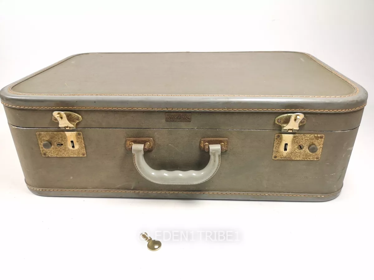 Vintage suitcases best sale ebay