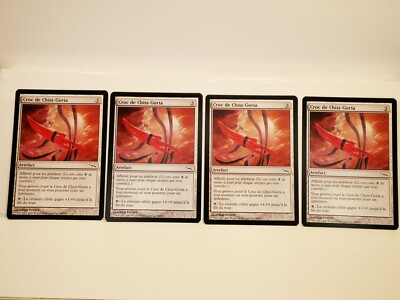 Magic - MTG - Croc de Chiss-Goria x4 Mirrodin - Common - Artefact - NM