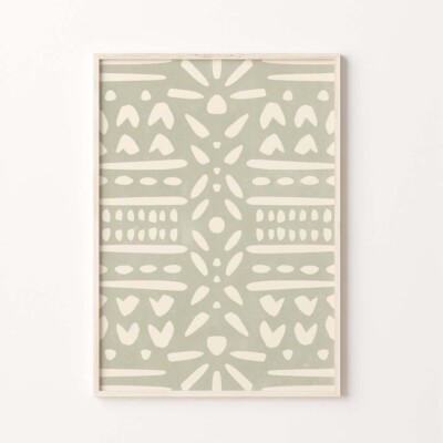 Brush Strokes Art poster Choose your Size