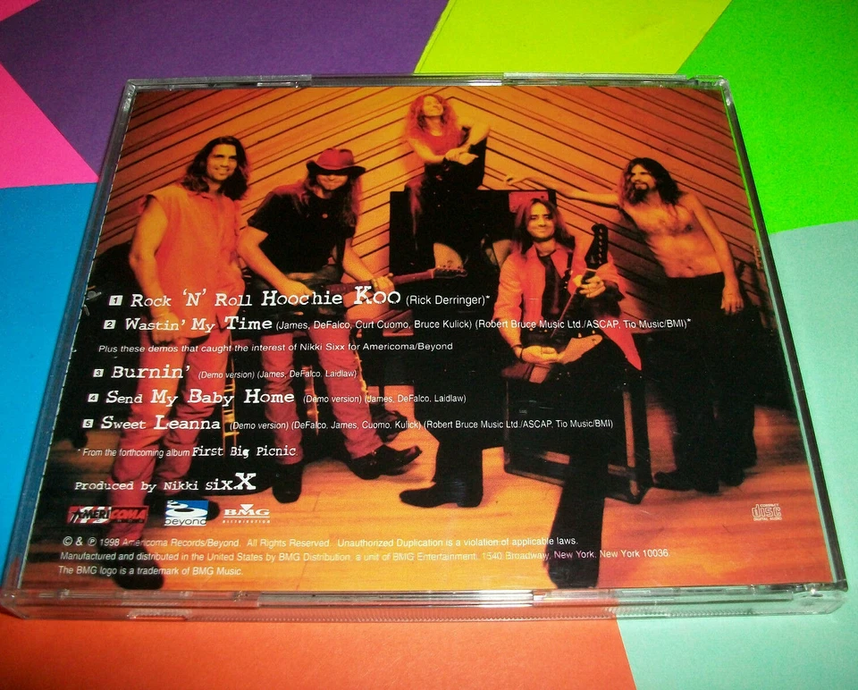 ⭐ LAIDLAW - SAMPLE THIS EP CD 5 TRACKS ⭐SIGNED TOMMY LAIDLAW BUZZY JAMES⭐ - Image 2 of 4