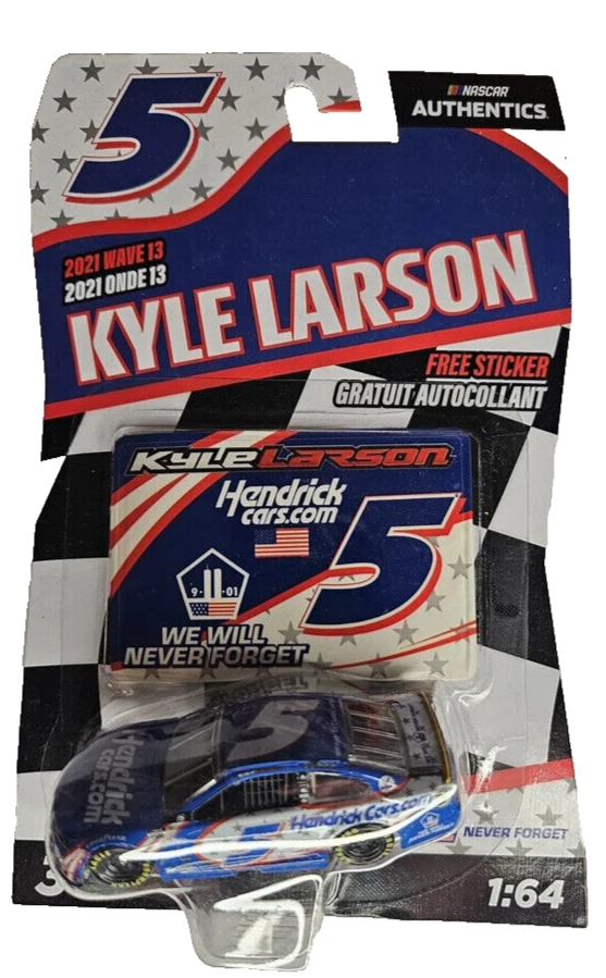 NASCAR 2021 WAVE 13 KYLE LARSON 9/11 TRIBUTE 1/64 FREE SHIPPING