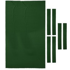 Pool Table Cloth with 6 Felt Strips for 9ft Snooker Billiard Table Accessories