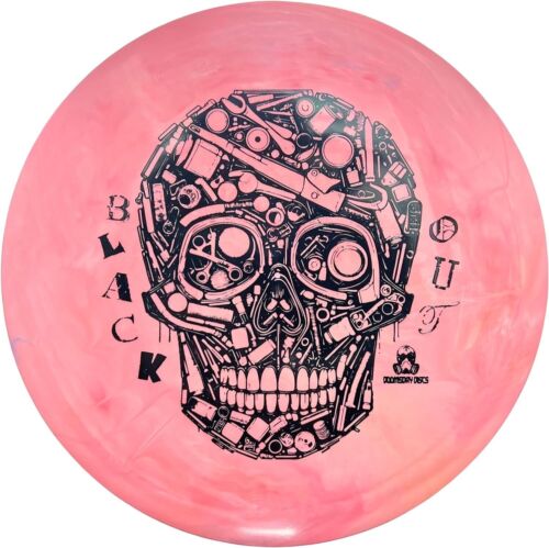 DOOMSDAY DISCS Blackout Disc Golf Fairway Driver - Landfill Recycled Plastic - Picture 2 of 2