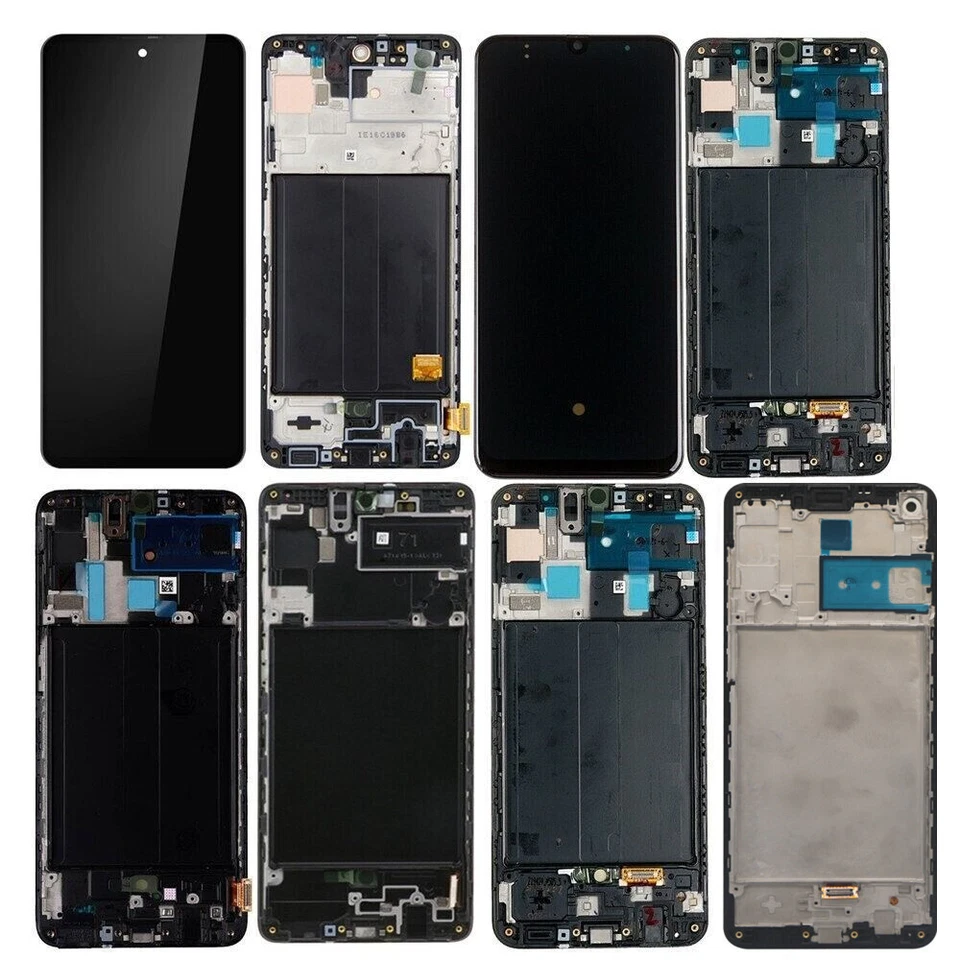 For Samsung Galaxy A10 A13 A22 A30 A32 A50 A71 LCD Touch Screen Digitizer Frame - Image 2 of 2