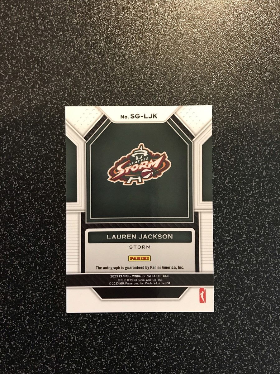 2023 Prizm WNBA Lauren Jackson Autograph Auto #SGLJK Storm (A) | eBay