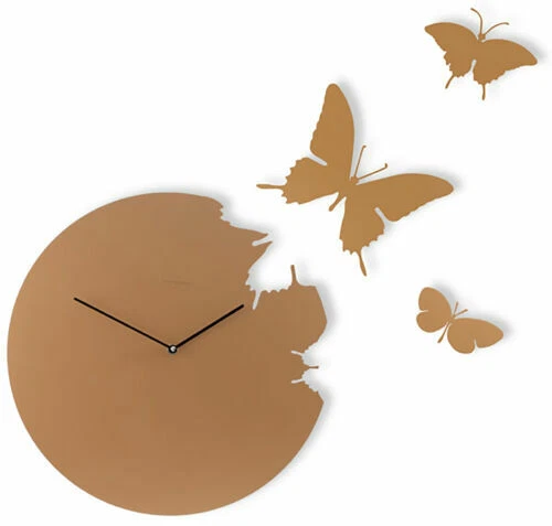 SPORTARC Orologio Da Parete Con Canto Degli Uccelli 25 Cm - Retrò Con Nomi E Suoni - Silenzioso Con Movimento Al Quarzo Per Decorazione Casa