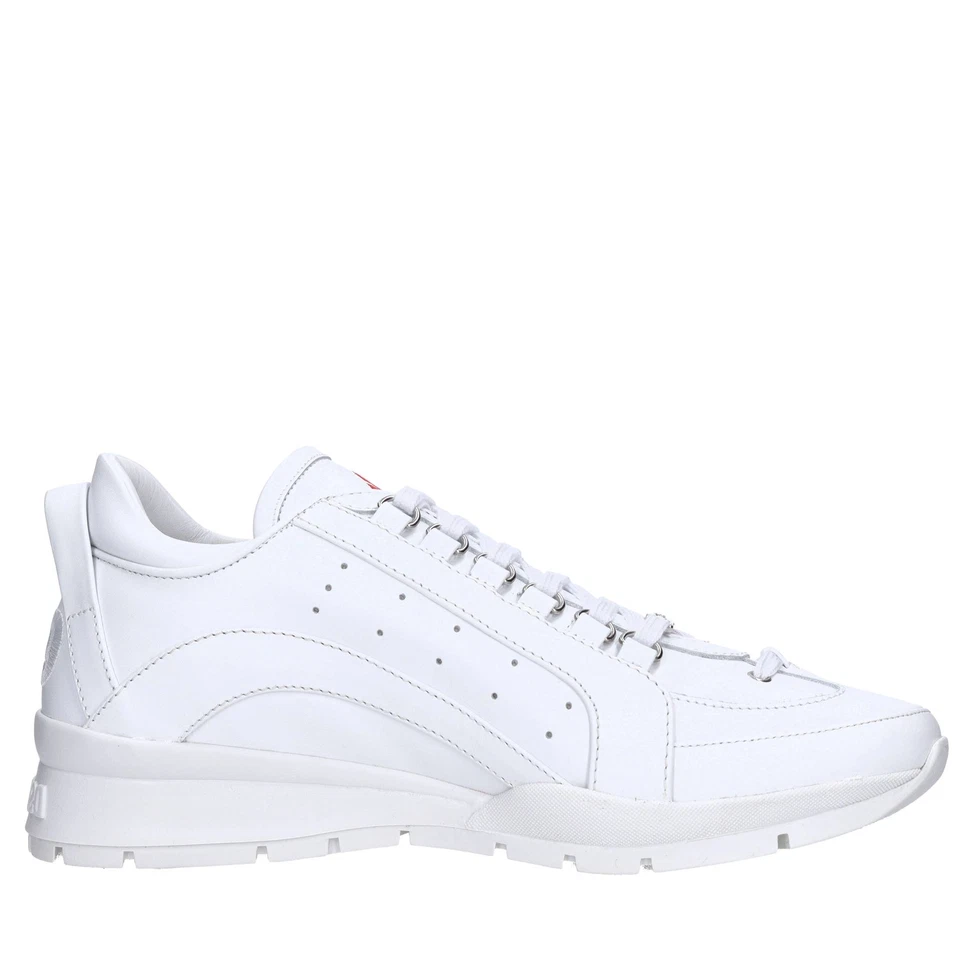 SNM0299 01500001 1062 Sneakers DSQUARED2 Uomo Bianco Amu014_dsqu - Immagine 3 di 4