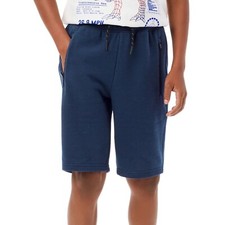 Member's Mark Boys Knit Short Size 6/7 Blue Cove