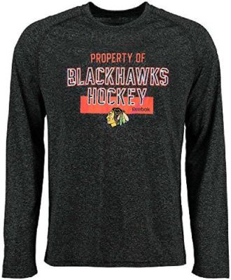 Chicago Blackhawks Mens Reebok Common Property  Supremium  Long Sleeve Shirt