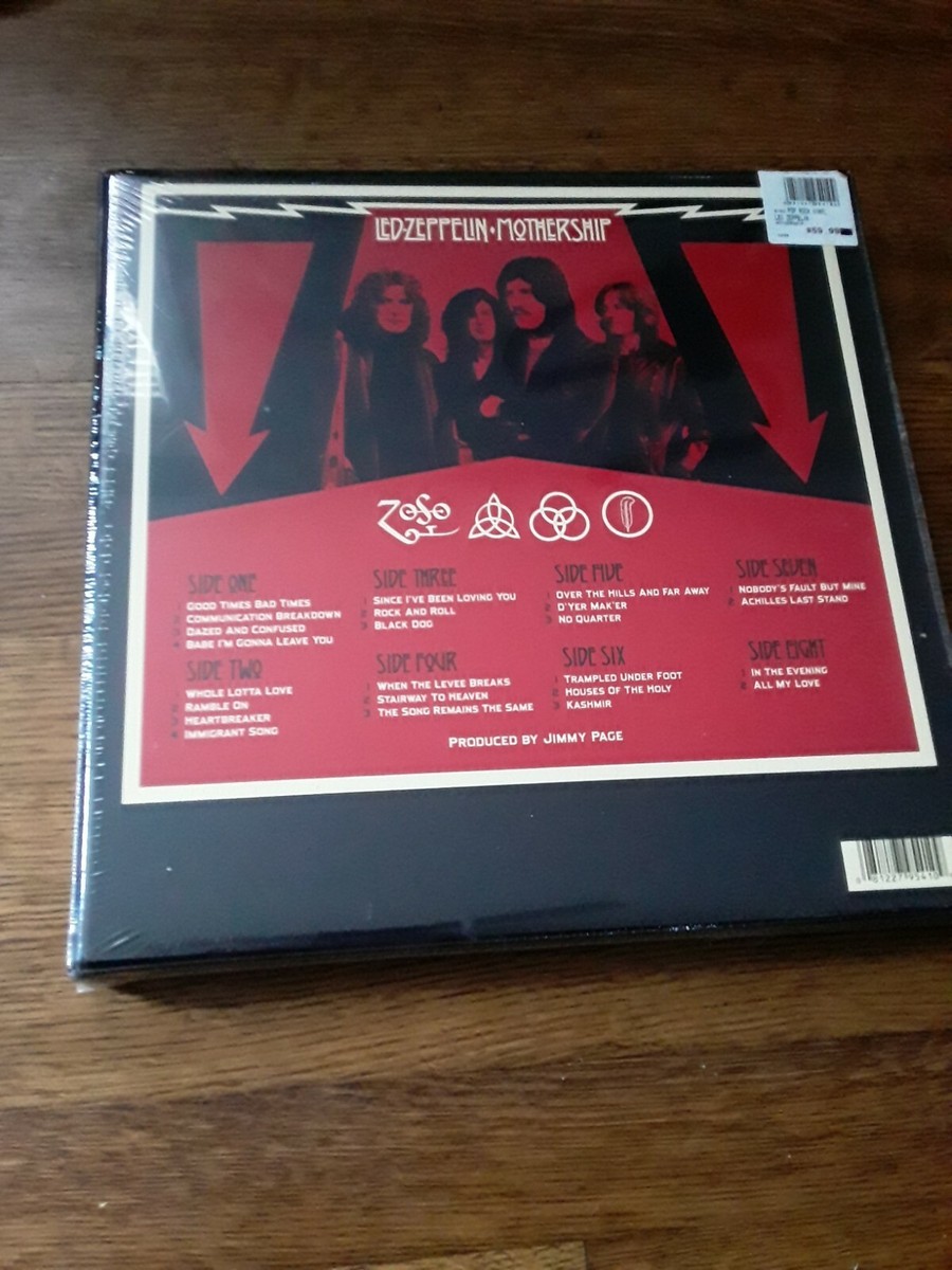 LED ZEPPELIN Mothership 180-gram VINYL 4xLP BOX SET Sealed LED ZEPPELIN Mothership 180-gram VINYL 4xLP BOX SET Sealed