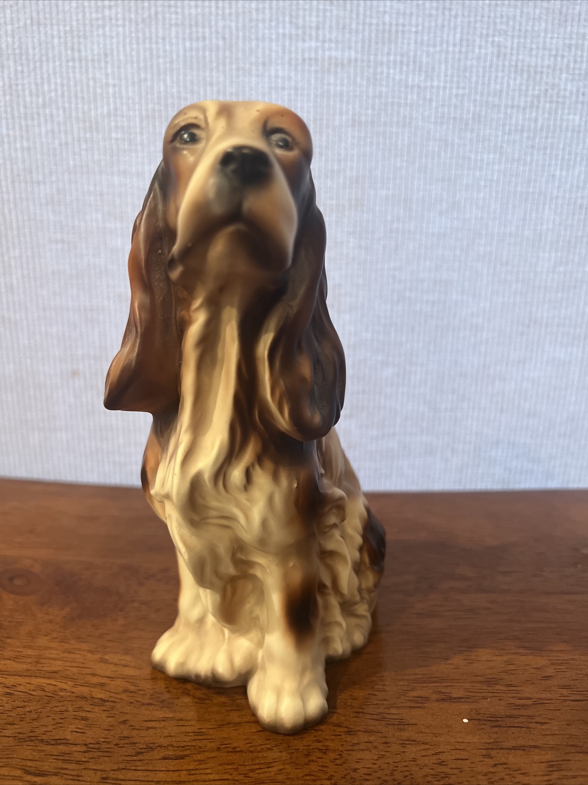 Vintage Cocker Spaniel Ceramic Figurine Medium Japan
