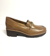 Naturalizer Womens Cabaret Loafer Dark Tan 8.5 M