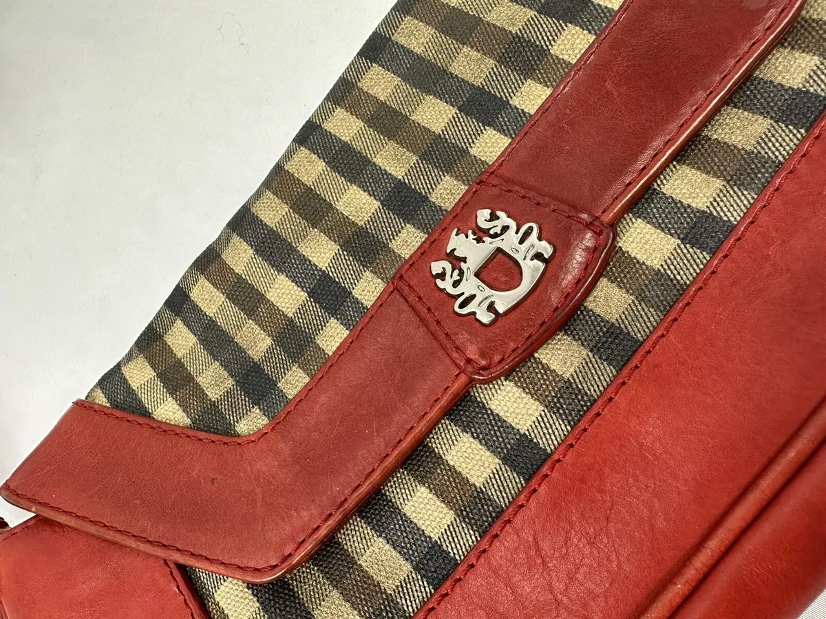Aquascutum Red Leather Hand Bag Vintage eBay