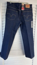 VTG LEVIS 517 Boot Cut Slim Fit Dark Wash Jeans Size 40 x 29 New with Tags NOS
