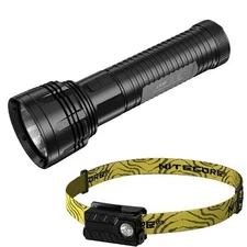Nitecore EA81 Flashlight -2150Lm + Nitecore NU20 Rechargeable Headlamp