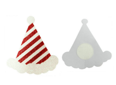 Cache-tétons nippies pasties adhésifs fins cloches Noël
