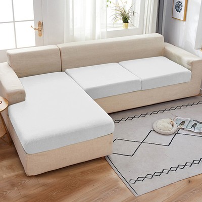Sofa Sitzbezug Sitzkissenschutz Couch Stretch Sitzkissenbezug Sofabezüge Modern