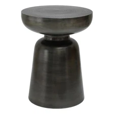 Arthur Accent Table, Nickel