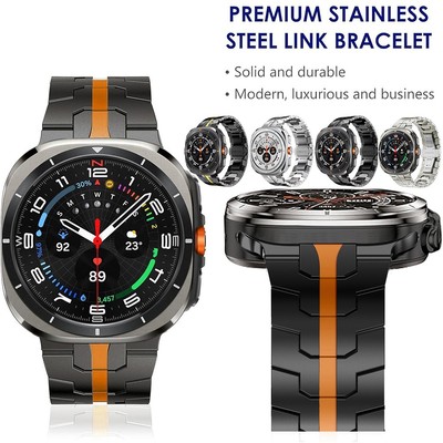 Verstellbares Armband Für Samsung Galaxy Watch Ultra 47mm Titanlegierung