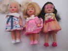 Vintage Barbie Kelly Dolls 4 in ~❤️~ Lot of 3 #336