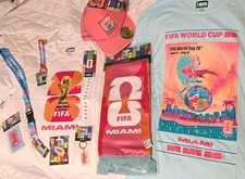 FIFA World Cup 26 Miami- lot of 9 Items!