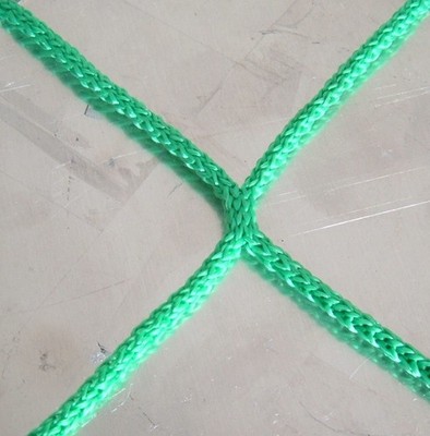HUCK knotenloses Tornetz für Fußballtor 2,40 x 1,60 m / Auslage 1 m - NEU