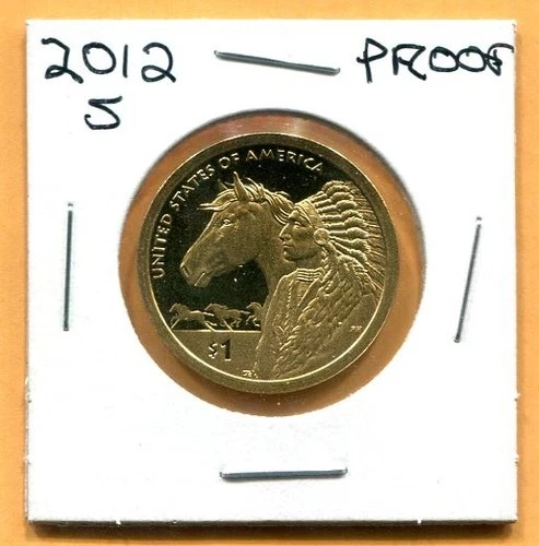 2012-S Native American Dollar Proof — photo from another recent sale