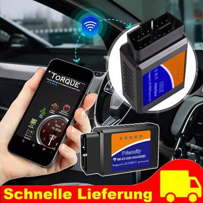 WiFi ELM327 ODB2 OBDII Auto Car Diagnosegerät Für iOS Android Scanner OBD2