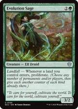 2026 Magic: The Gathering: ECC - Evolution Sage (#105, U, Near Mint)