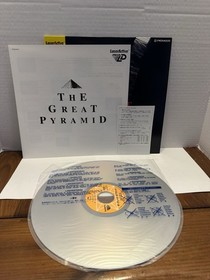 The Great Pyramid Laser Disc W/ Manual And Survey Card